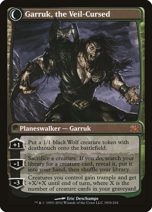 Garruk Relentless // Garruk, the Veil-Cursed